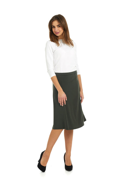 Modest Knee Length A-Line Skirt for Women 'Florence'