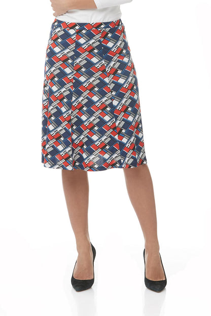 Modest Knee Length A-Line Skirt for Women 'Florence'